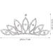 Lurrose Princess Crown Comb Mini crown hair comb small tiara comb for Flower Girls Wedding Bride Prom Birthday Party - Buy Online on GoSupps.com