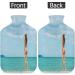 Cozy 2L Heat Bottle for Women | Fluffy Cover | Pain Relief for Back Neck & Shoulders | Perfect for Hawaii Beach Nights - Buy Online on GoSupps.com