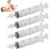 Baby Nasal Aspirator  4pcs 30ml Portable Syringe Baby Nasal Irrigator Professional Infant Nose Cleaner Rinsing Device with Reusable Silicone Nasal Suction Tip and Transparent Box for Kids Children