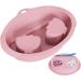 Bol De Trempage Pour Ongles | Bassin de Manucure pour Maison Bol de Trempage en Silicone pour D capage de Ongles pour Femmes et Filles Maison Voyage Spa Salon Rose - Buy Online on GoSupps.com