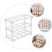 Mikikit Egg Holder 2 Pcs Transparent Egg Lattice Eggs Frame Holder Clear Egg Storage Holder Kitchen Supplies re-usable - Buy Online on GoSupps.com