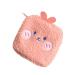 KALLORY 2 pcs Wallet Teen Napkins Napkin Mini Rabbit Zipper Pads Change Bag Menstrual for Cute Chapstick Plush Pouch Pink Toilet Pad Coin Wash Liner Women Small Cartoon Cosmetic