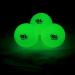 Glow Golf Balls for Night Sports - 12 Pack Tournament Fluorescent Glow in The Dark Balls + Flashlight - Buy Online on GoSupps.com