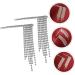 AUTSUPPL 1pair Tassel Hair Clip Alloy Hairpins Tassels Hairpins Fringe Hairpins Stylish Hairpin Woman Hairpin Woman Tassels Hairpin - Buy Online on GoSupps.com
