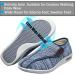 Men's Wide Width Adjustable Comfort Shoes for Diabetic Edema and Plantar Fasciitis - Blue - Size 9 - Buy Online on GoSupps.com