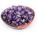 200g Natural Polished Amethyst raw Rough Tumble Stone Crystal Gravel 7mm-12mm for Decoration Can be Used for Home Office Decoration - Buy Online on GoSupps.com
