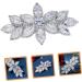 FRCOLOR Diamonds Hair Clip Rhinestone Hair Clip Bride Spring Clip Diamond Rhinestone Bridal Rhinestones Hair Clip - Buy Online on GoSupps.com