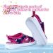 Tombik Toddler Aquatic Water Shoes - Beach Sandals for Boys/Girls (Size 8, Purple/Fuchsia/Mermaid) - Buy Online on GoSupps.com