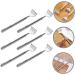 Frcolor 6-St Telescopic Back Massage Rake Stainless Steel Scratch Tool for Itching Relief | Adjustable Back Scratcher for International Shipping - Buy Online on GoSupps.com