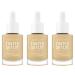 Catrice Nude Drop Tinted Serum Foundation No. 020W Nude Long -lasting matt natural for sensitive skin vegan oil -free without perfume without alcohol 3 -pack (3x30ml) 020W 30 ml (3 -pack)