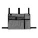 Practical Wheelchair Side Pack Storage Organizers for Home Organization Space Saving Items Easy to Attach Armrest Bag Grey