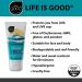 All Good Life is Good Zinc Sunscreen Lotion | SPF 30+ Sun Protection | Shea Butter, Aloe Vera, Cocoa Butter | Gluten Free Reef Friendly | 3oz (3-Pack) - Buy Online on GoSupps.com