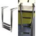 3 Step Stainless Steel Telescoping Boat Dock Ladder for Pontoon Boat/Yacht - Buy Online on GoSupps.com