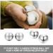 Gleavi Sports Toys: Stainless Steel Ball Roller Massage Device - 2 Pcs Metal Exercise & Stress Balls for Fitness - Buy Online on GoSupps.com