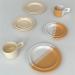 Serving Plates Dessert Plate Simple Round Tableware Beige Breakfast Plate Dinner Salad Plate Kitchen Restaurant Cafe Simple Plain Plate for Appetizer Dinner and Desserts - Buy Online on GoSupps.com