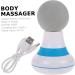 Iwowhero Mini Massage Device | Handheld Muscle Massager for Deep Tissue Relief | Compact Vibrating Body Massager | Perfect for Home Use - 11.5x7.5cm White - Buy Online on GoSupps.com