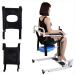 Wheelchair Lift Multifunctional Handicap Lift Crane for Lifting and Transferring Patients Suitable for Disabled Elderly Home Care (Color : B)