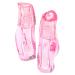 UKCOCO 2pi ces Lot De Tubes Gloss L vres Rechargeables Semi-transparents Durables Design Torsad Pour Maquillage Polyvalent