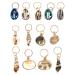Artibetter 13pcs Hair Braid Rings and Beads Set - Hair Cuffs, Clips, Shell Beads for Men and Women - Buy Online on GoSupps.com