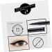 FOMIYES 3pcs Waterproof Eye Liner Pencil Makeup Eyeline Pencil Eyeliner Three-dimensional Kitten 1 count (Pack of 1) Blackx3pcs - Buy Online on GoSupps.com