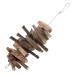 INOOMP Oral Biting Playthings Wooden Pet Chewing Balls Bunny Treats Comforting Teething Toy