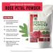 Buy Organic Rose Petal Powder for Facial & Hair Masks | 100g | Henna Cosmetics - International Shipping Available - Buy Online on GoSupps.com