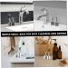 CIMAXIC Shower Razor Organizer Stand - Aluminum Alloy Razor Holder for Restaurant & Home - Large Opening Shaving Storage - Buy Online on GoSupps.com
