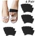 Buy Combined 4 Pairs of Women's High Heel Toe Socks | Fingerless Sandal Toe Covers | Black 10x7cm International Shipping Available! - Buy Online on GoSupps.com
