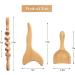 Buy Billy Wooden Massage Mugs for Neck & Back - Gua Sha Tool for Anti-Cellulite & Lymphatic Drainage - Buy Online on GoSupps.com