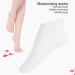 2 Pairs of Moisturizing Socks Foot Spa Socks Moisturizing Exfoliating Socks Moisturizing Care Elastic Anti Cracking Foot Skin Cares Socks Elastic Foot Care Socks White(M(36-38)) - Buy Online on GoSupps.com