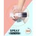 200ml Creamify Continuous Ultra Fine Spray Bottle - Gradient Black | Hair & Plant Care Sprayer Accessories - Buy Online on GoSupps.com