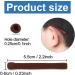 YOCDNOV 4 Pairs of Glasses Ear Pads - Anti-Slip Soft Ear Hooks for Reading Glasses (Black & Coffee) - Buy Online on GoSupps.com