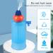 Nasal Douche Set Nebulized Nasal Rinse with Silicone Head for Adults for Nasal Cleaning and Nasal rinsing Cold Allergy Dry Nose - Buy Online on GoSupps.com