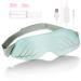 Heated Eye Mask  Silk Eye Sleeping Mask with 3 Gear Temperature Regulation for Dry Eyes  Hot Compress Promote Eye Blood Circulation  Relieve Eye Fatigue  and Promote Sleep (Washable)