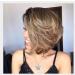 Buy BGHJUE African Wig - Yellow Gradient Short Hair Lace Front Human Wig for Black Women | Pre Plucked Hairline Brazilian Remy Hair - Buy Online on GoSupps.com