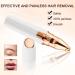 YOGINGO 2 in 1 Rechargeable Eyebrow Trimmer & Hair Removal Tool with LED Light - Painless Precision for Women's Face, Lips, Nose, Body, Arms - Buy Online on GoSupps.com