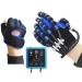 Finger and Hand Function Rehabilitation Workout Recovery Device Self-Training Rehabilitation Robot Gloves for Hempiplegia Stroke Arthritis Patient(Size:M Code Color:Left) M code left