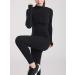 Vsaiddt Women's Athletic Half Zip Pullover Sweatshirt - Black - Size Large - Buy Online on GoSupps.com