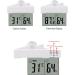 Yunseity Digital Thermometer Hygrometer for Reptiles | LCD Hygrometer with Suction Cup for Terrarium - Accurate Temperature & Humidity Monitoring - Buy Online on GoSupps.com