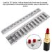 Buy 12.1mm DIY Lipstick Mold - Beak Type Aluminum Lip Balm Mold | 12 Holes Cosmetic Tool for Perfect Lipstick Creation - Buy Online on GoSupps.com