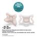 Suavinex Mini Zero Zero Baby Pacifier with Symmetrical Teat - Ideal for 0-2 Months - 1 Piece - International Shipping Available - Buy Online on GoSupps.com