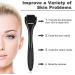 LOPHE Derma Roller 0.5mm Microneedle Derma Roller for Men and Women Professional Microneedling Derma Needling Micro Needle Roller Facial Wrinkles Hair Loss Stretch Marks Hair Regrowth Black head + black handle - Buy Online on GoSupps.com