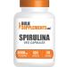 BulkSupplements.com Spirulina Capsules - Green Superfood Supplement Spirulina Supplement - Vegan 6 Capsules per Serving 180 Count (Pack of 1)