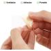 YYS SJMJ 100 Pairs Nipple Cover for Men - Anti Chafing Nip Protectors in White and Flesh Color - Buy Online on GoSupps.com