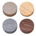 Exceart 1 set contact lenses travel case mini contact lenses travel set holder container contact lens remover tool with tweezers (light brown)