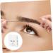 BIUDECO 1box Eyebrow Makeup Ruler Tool Convenient Eyebrow Ruler Eyebrow Tattoos Ruler 6x4.5cm White - Buy Online on GoSupps.com