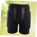 Besportble Padded Children's Sports Shorts - 3D Black Skate & Hockey Pants for Kids | International Shipping - Buy Online on GoSupps.com
