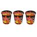 Spicy Chicken Roasted Cup Noodles (x 3 Cups) Spicy Chicken Cup Ramyun Korean Noodle Ramen BULDAK BOKKEUM MYUN by Samyang Ramyun
