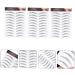 VINTORKY Eyebrow Sticker 3 Sheets Waterproof Eyebrow Stickers Make up Kit Black Eyebrow Stickers Fake Eyebrow Stickers Post - Buy Online on GoSupps.com