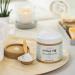 Puremetics 3-in-1 Shower Fluff Cotton: Vegan Sugar Peeling Gel & Lotion (250g) - Plastic-Free Skin Care - Buy Online on GoSupps.com